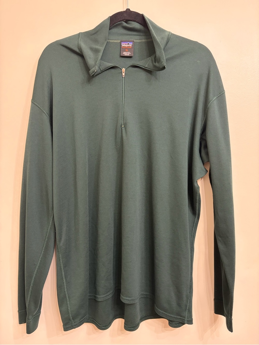 Patagonia Men's Deep Green Half-Zip Pullover
